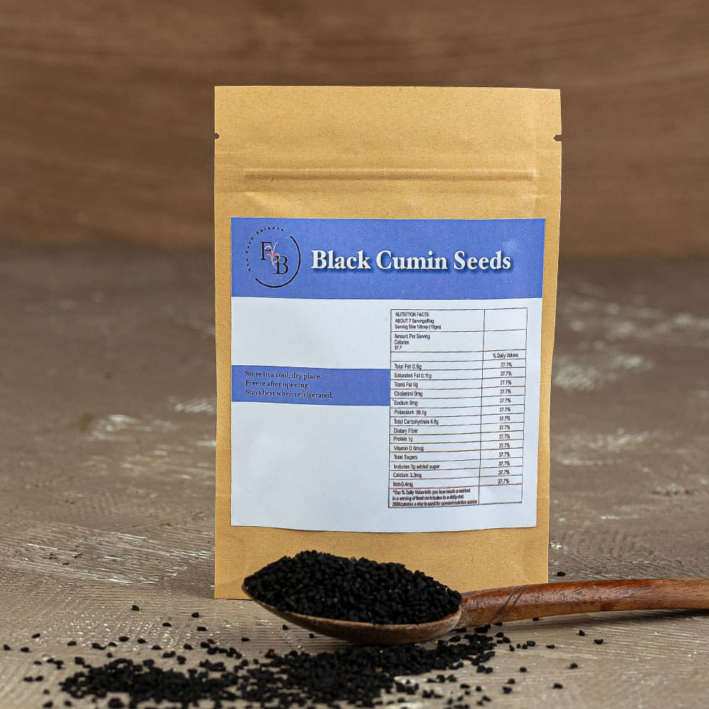 Organic Black Cumin - The Food Balance