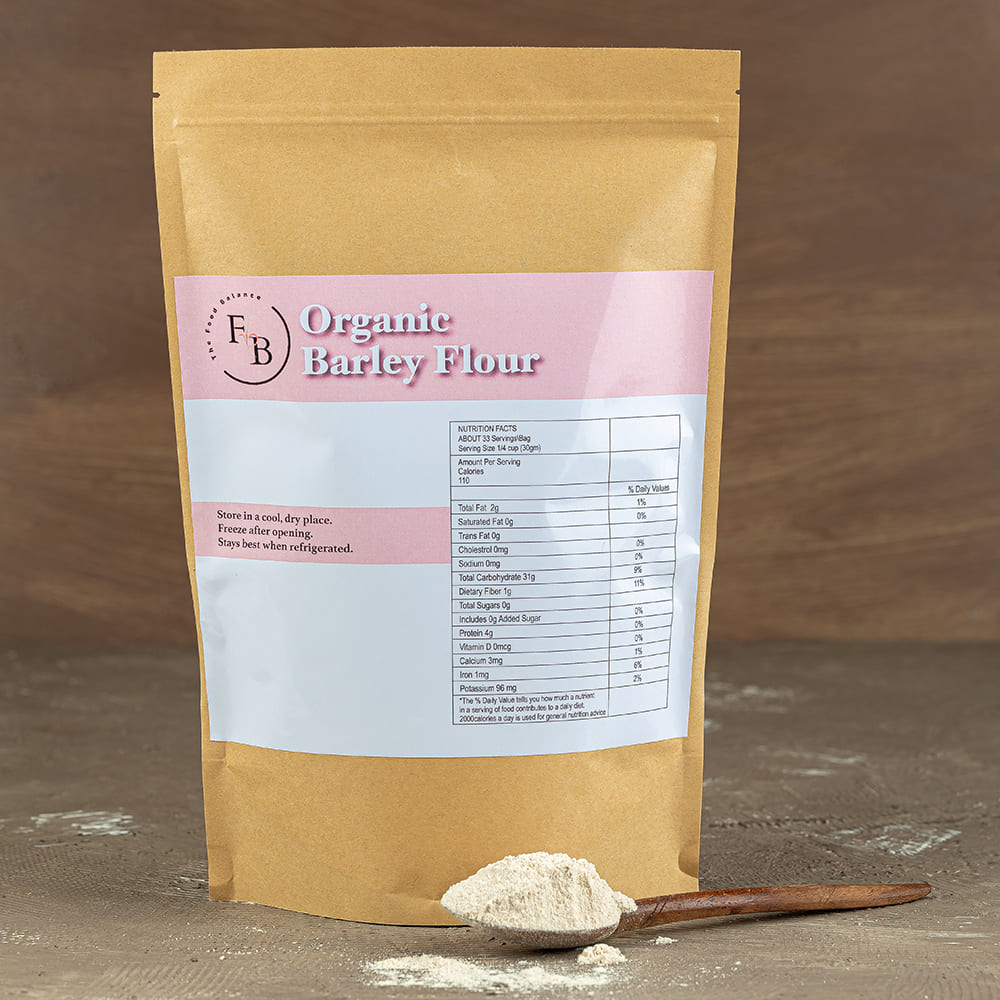 Organic Barley Flour - The Food Balance