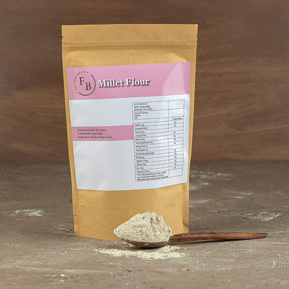 Organic Millet Flour - The Food Balance