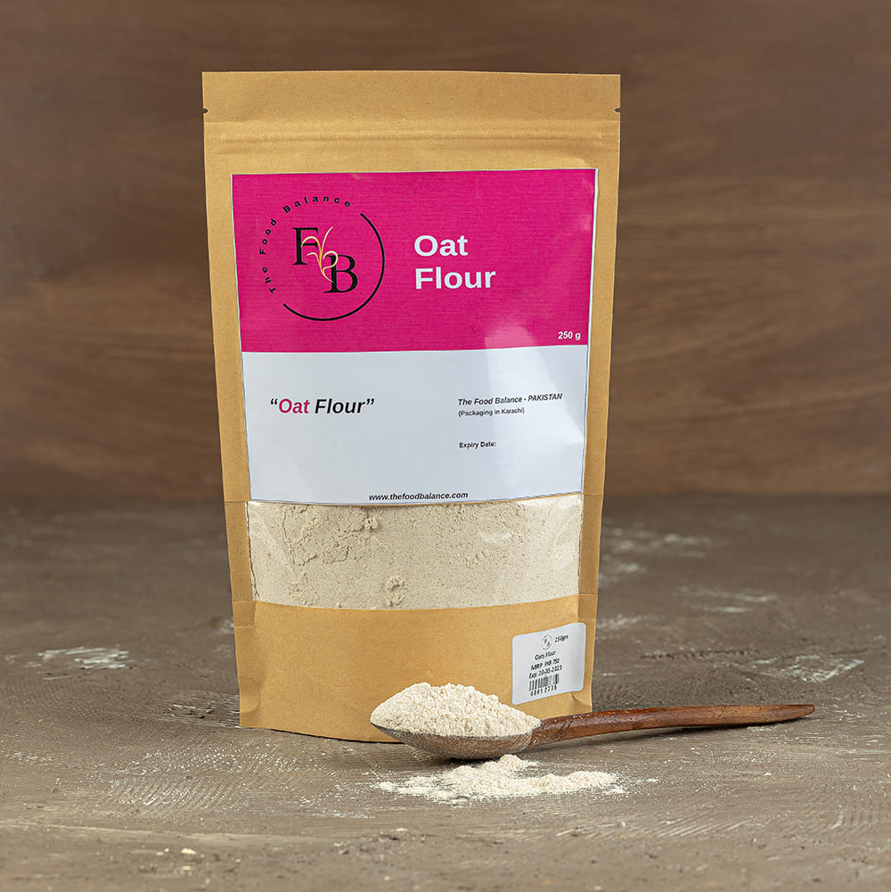 Organic Oat Flour - The Food Balance