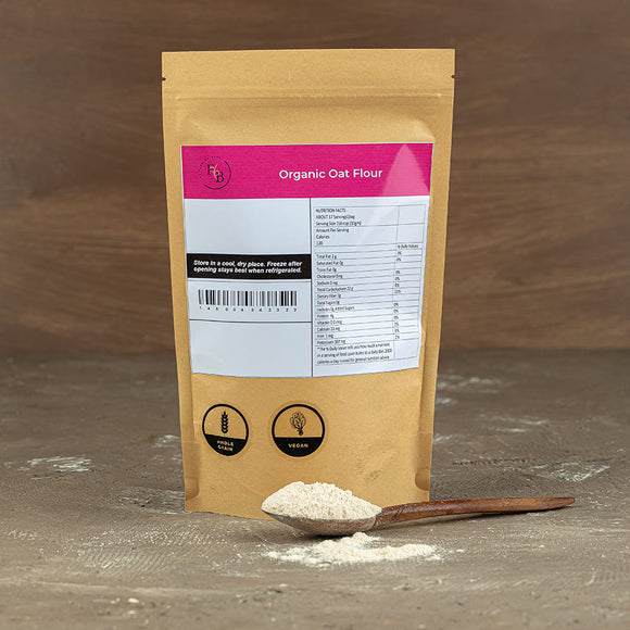 Organic Oat Flour - The Food Balance