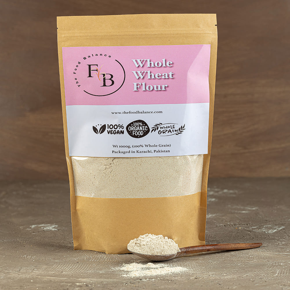 Organic Whole Wheat Flour - The Food Balance