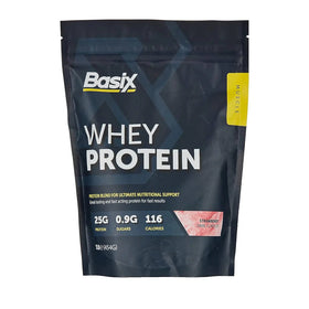 Basix Whey Protein Strawberry Swirl Flavour