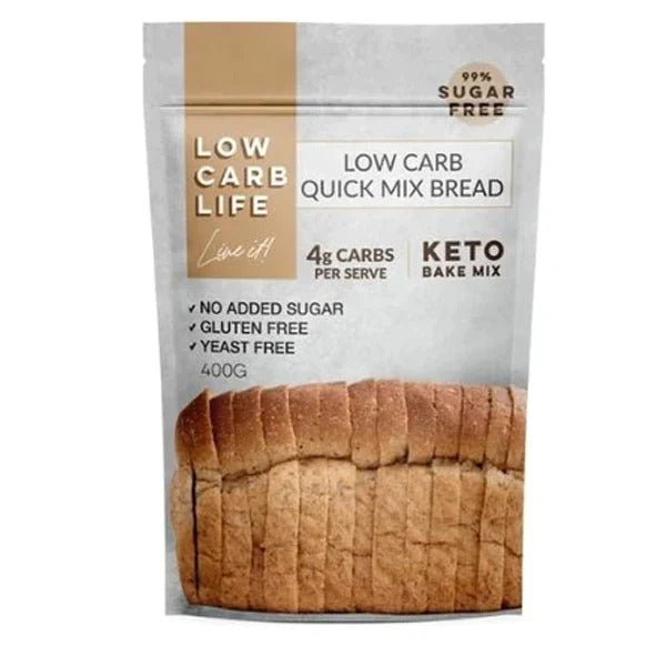 Low Carb Quick Mix Bread - The Food Balance