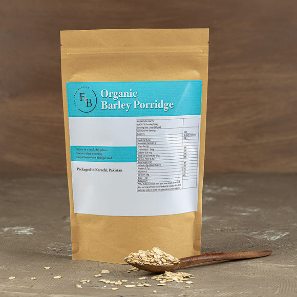 Organic Barley Porridge - The Food Balance