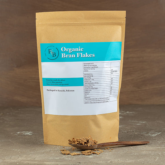 Organic Bran Flakes - The Food Balance
