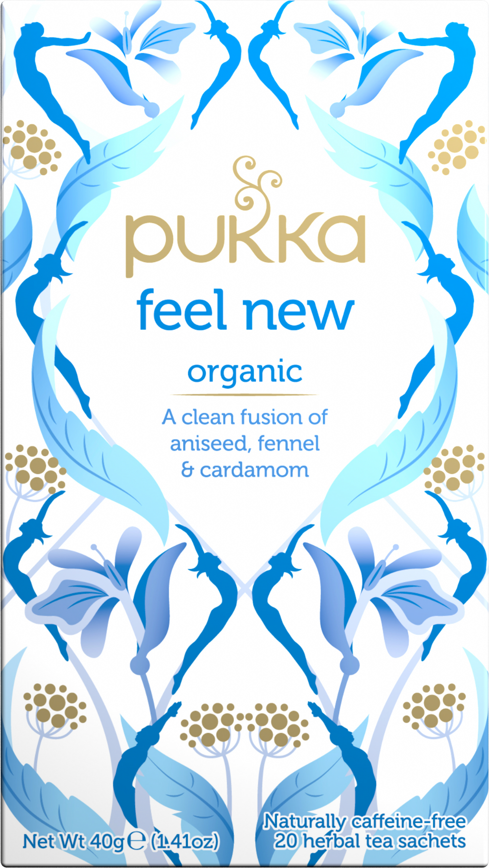 Pukka 20 Feel New Teabags 40G - The Food Balance