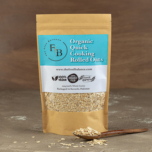 Quick Organic Cooking Rolled - The Food Balance