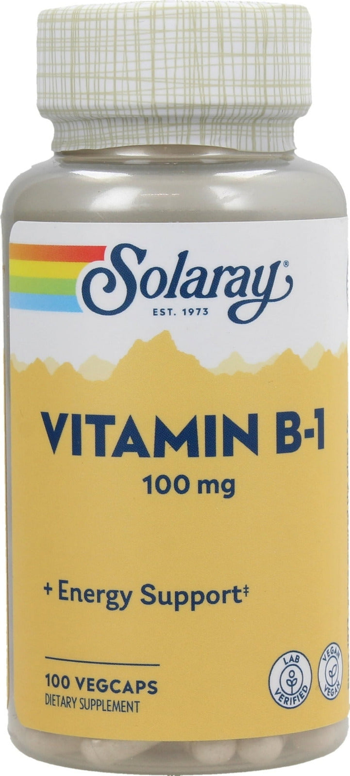 Solaray Vitamin B-1 - The Food Balance