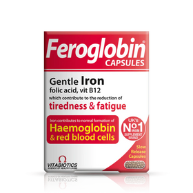 Vitabiotics Feroglobin Capsules, 30 Ct