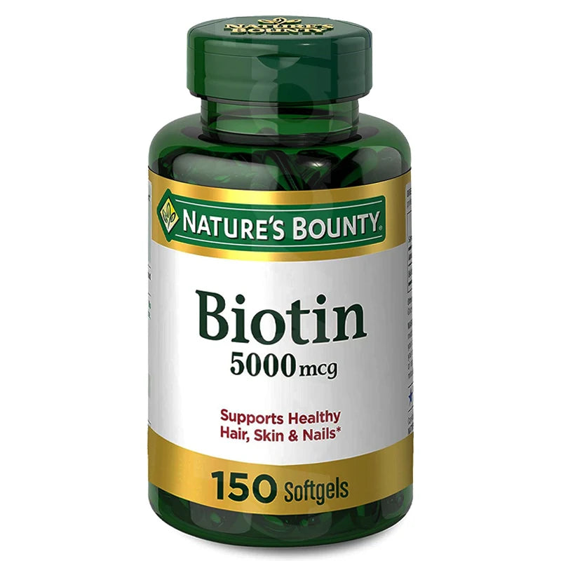 Nature’s Bounty Biotin 5000 mcg Softgels - The Food Balance